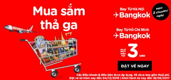 Air Asia khuyến mãi